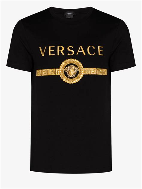 versace t shirt black